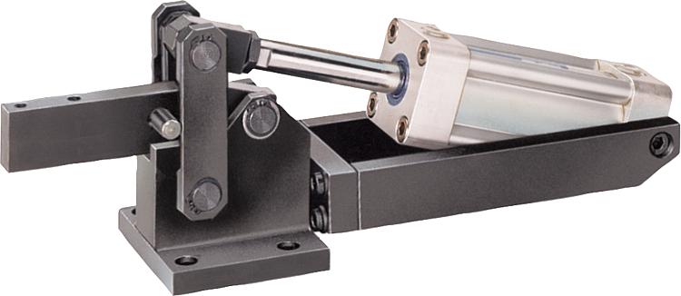 Pneumatic vertical clamps, heavy-duty design